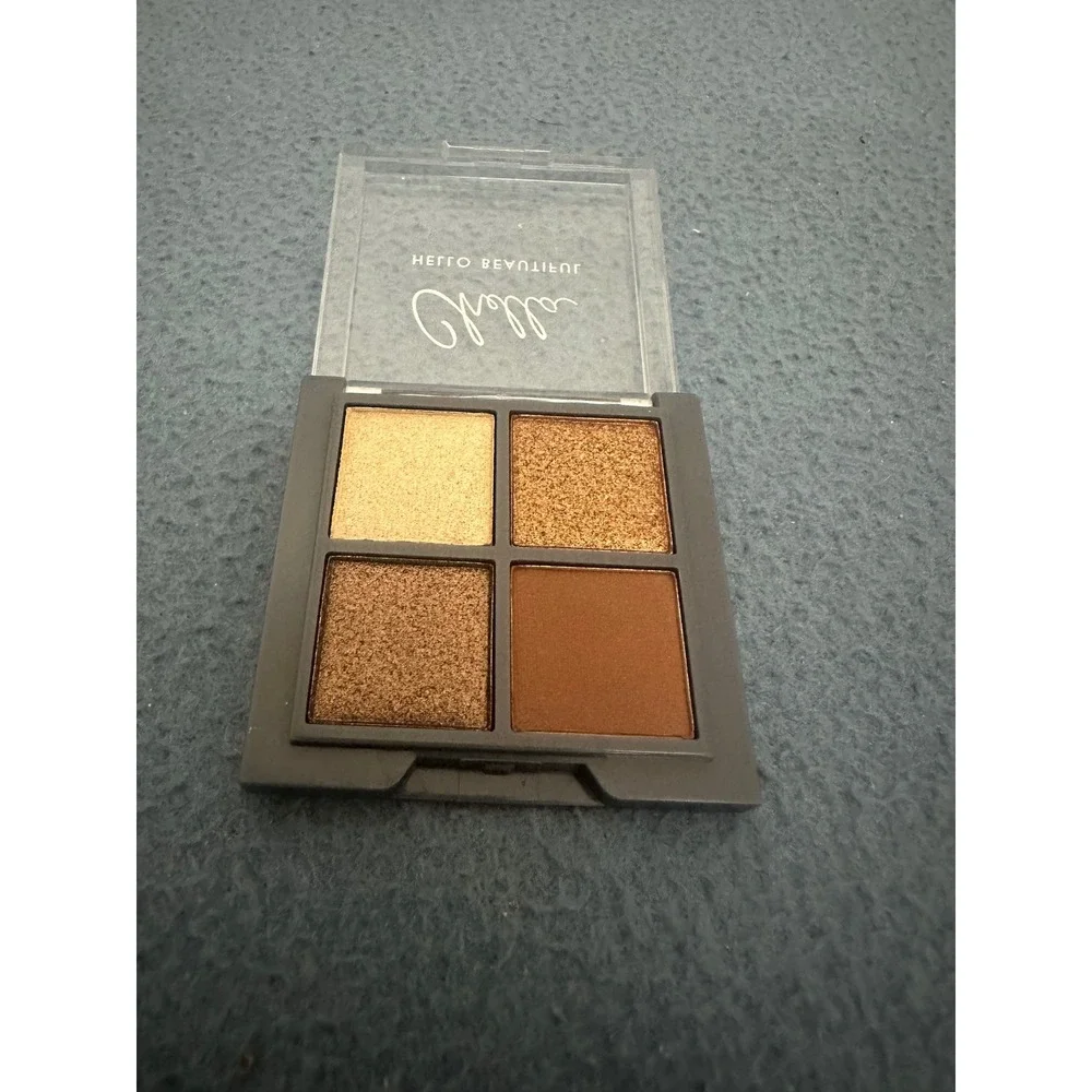 Chella Mini Manifest Bronze Eyeshadow Palette 4 Shade Quad Charisma Radiant
